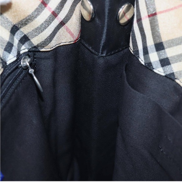 Burberry nova check nylon tote handbag - Picture 14 of 16